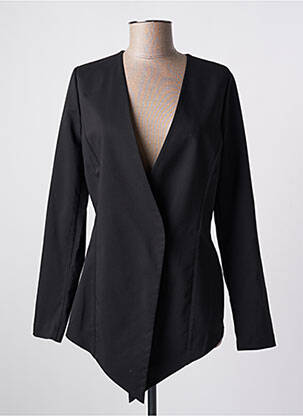 Veste chic col v noir QUATTRO femme