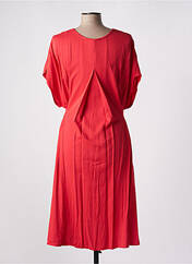 Robe mi-longue rouge QUATTRO pour femme seconde vue