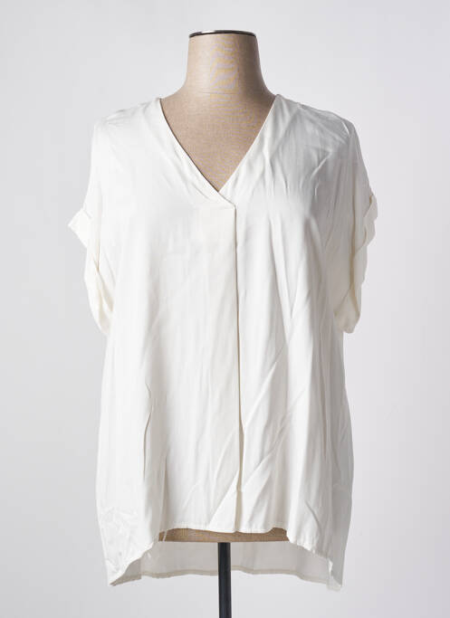 Blouse beige QUATTRO pour femme