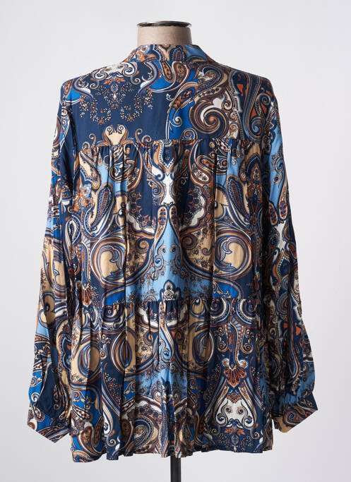 Blouse bleu QUATTRO pour femme