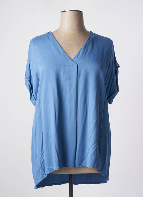 Blouse bleu QUATTRO pour femme