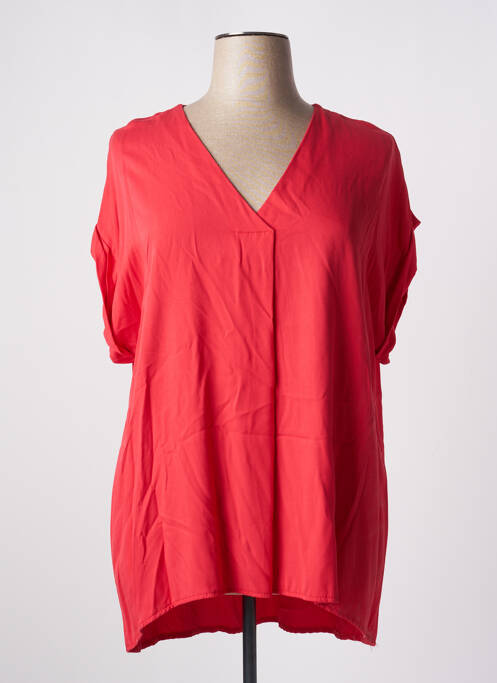 Blouse rouge QUATTRO pour femme