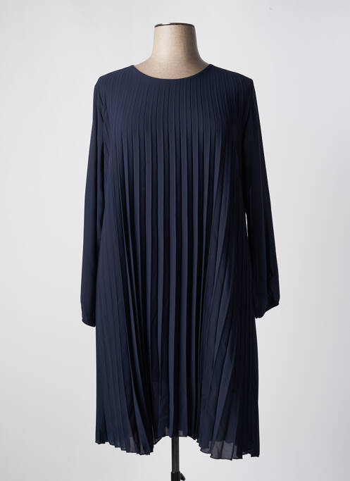 Robe mi-longue bleu QUATTRO pour femme