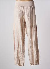 Pantalon large beige QUATTRO pour femme seconde vue