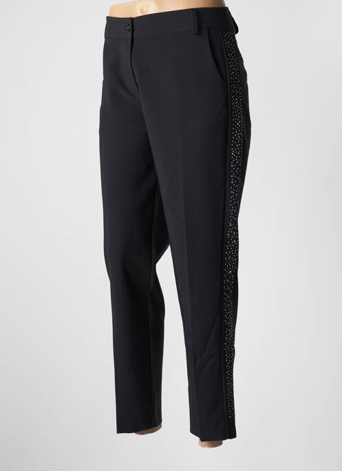 Pantalon droit noir QUATTRO pour femme