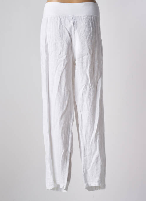 Pantalon large blanc QUATTRO pour femme