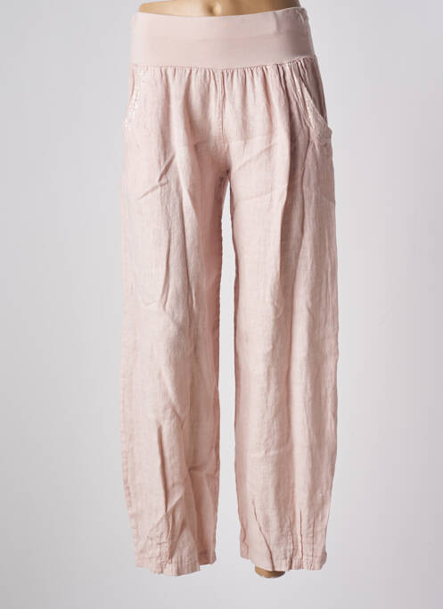 Pantalon large rose QUATTRO pour femme