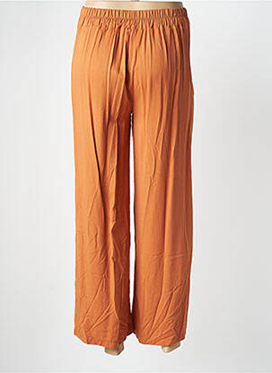 Pantalon 7/8 taille haute taille haute orange QUATTRO femme