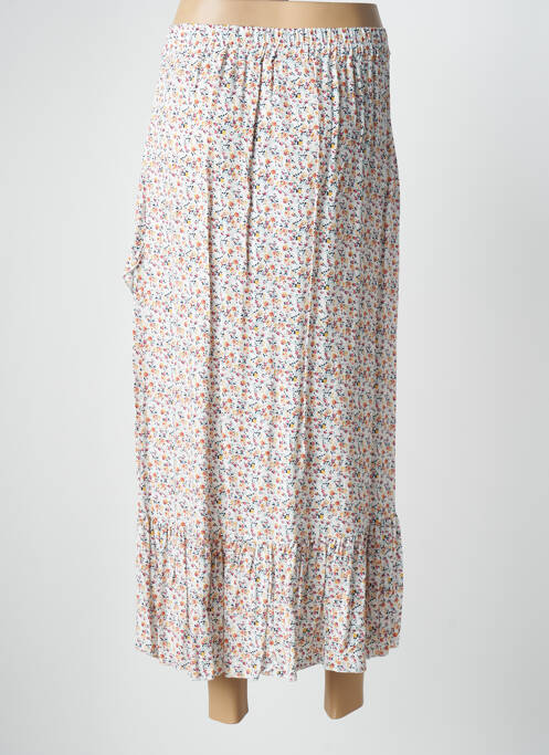 Jupe longue blanc QUATTRO pour femme