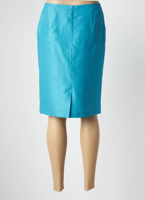 Jupe mi-longue bleu QUATTRO pour femme