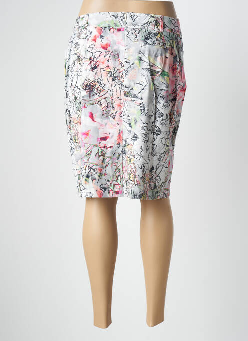 Jupe mi-longue gris QUATTRO pour femme