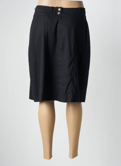 Jupe mi-longue noir QUATTRO pour femme