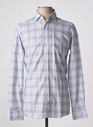 Chemise manches longues manches longues blanc BAGUTTA homme