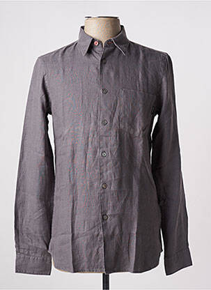 Chemise manches longues manches longues gris PAUL SMITH homme