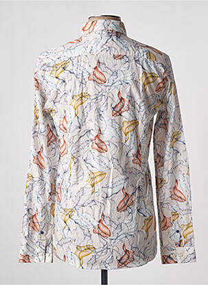 Chemise manches longues manches longues beige OLIVIER STRELLI homme