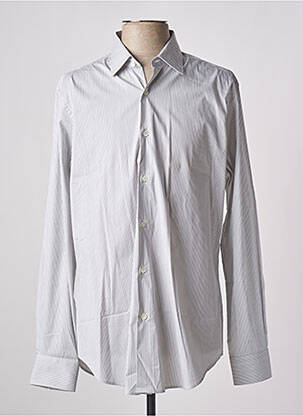 Chemise manches longues manches longues beige PAL ZILERI homme