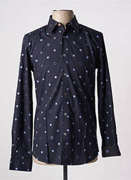 Chemise manches longues imprimé fantaisie bleu PAUL SMITH homme