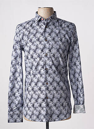 Chemise manches longues manches longues bleu PAUL SMITH homme