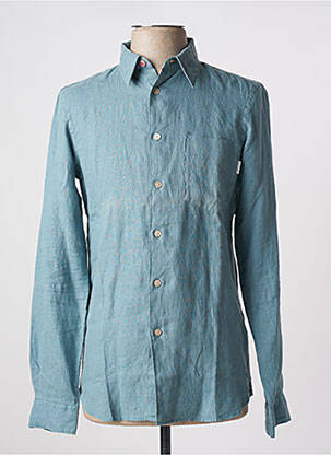Chemise manches longues manches longues bleu PAUL SMITH homme