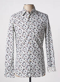 Chemise manches longues imprimé fantaisie blanc PAUL SMITH homme