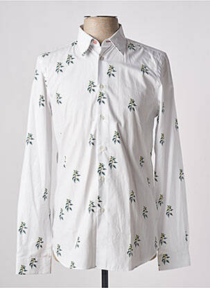 Chemise manches longues manches longues blanc PAUL SMITH homme