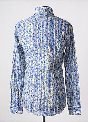 Chemise manches longues manches longues bleu ORIAN homme