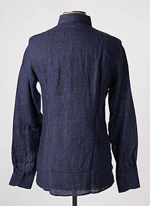 Chemise manches longues manches longues bleu LAB homme
