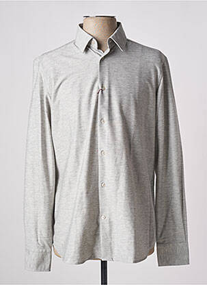 Chemise manches longues manches longues gris LAB homme