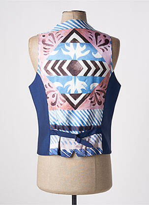 Gilet sans manche coupe cintrée bleu CHRISTIAN LACROIX homme