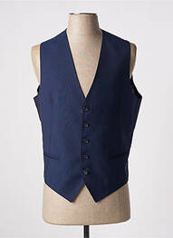 Gilet sans manche coupe cintrée bleu TAGLIATORE homme