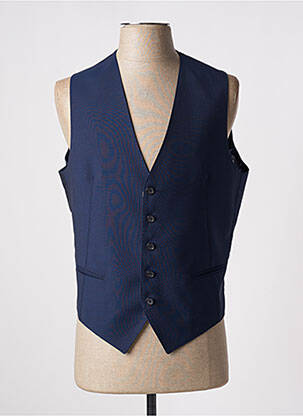 Gilet sans manche coupe cintrée bleu TAGLIATORE homme