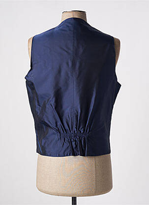 Gilet sans manche coupe cintrée bleu TAGLIATORE homme