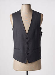 Gilet sans manche coupe cintrée gris HUGO BOSS homme