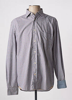 Chemise manches longues bleu HARTFORD pour homme