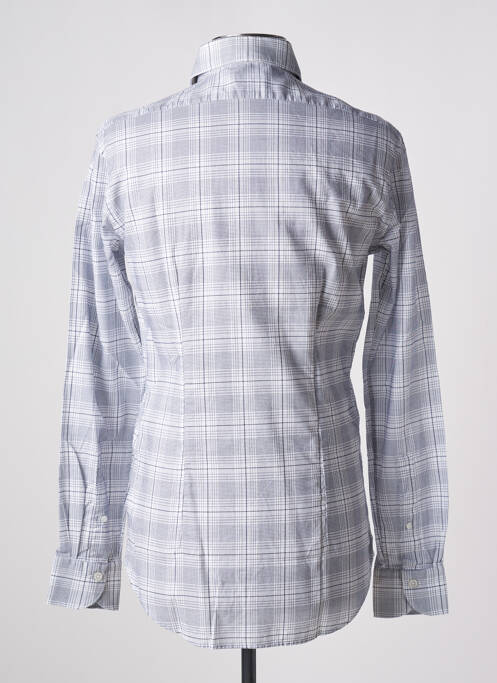 Chemise manches longues blanc BAGUTTA pour homme