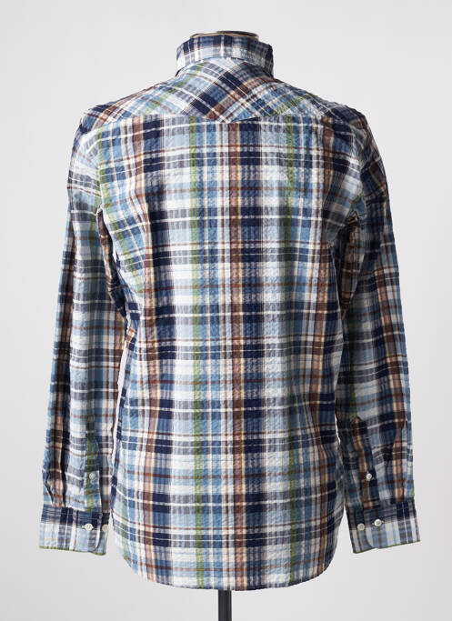 Chemise manches longues bleu HARTFORD pour homme