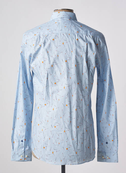 Chemise manches longues bleu OLIVIER STRELLI homme