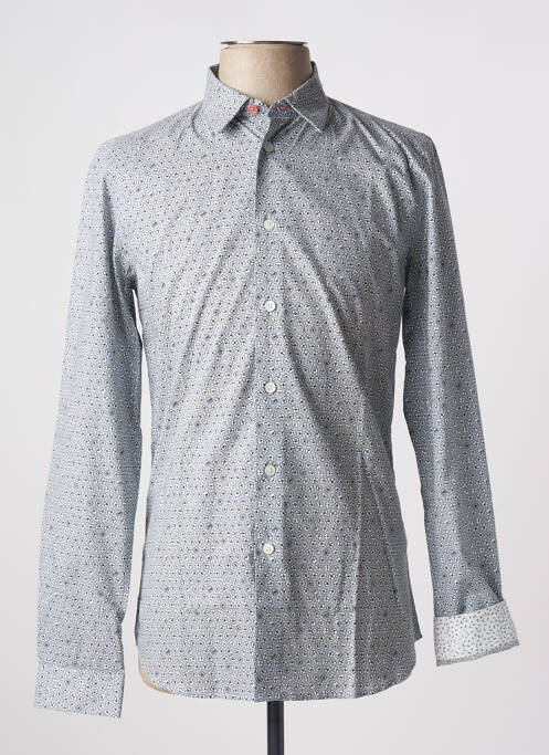 Chemise manches longues bleu PAUL SMITH pour homme