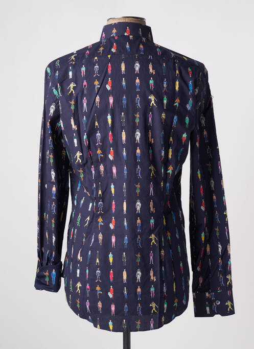 Chemise manches longues bleu PAUL SMITH pour homme