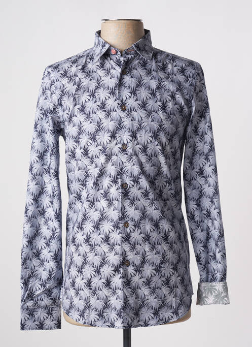 Chemise manches longues bleu PAUL SMITH pour homme