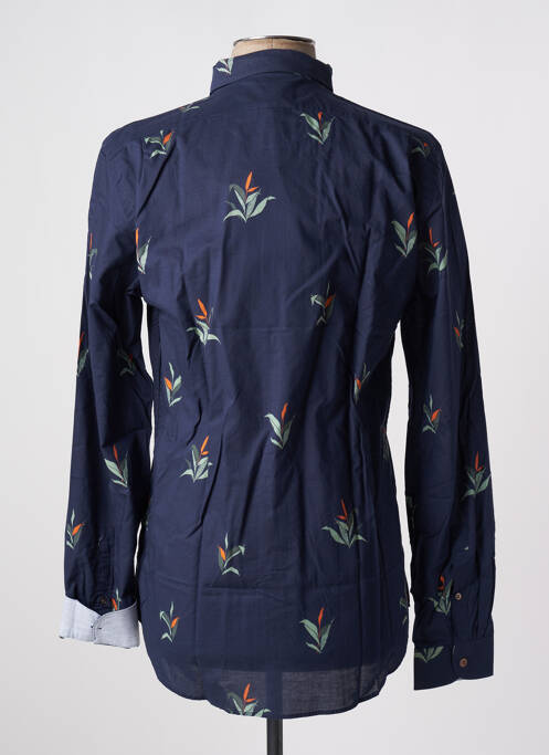Chemise manches longues bleu PAUL SMITH pour homme
