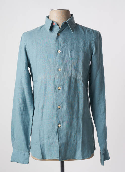 Chemise manches longues bleu PAUL SMITH pour homme