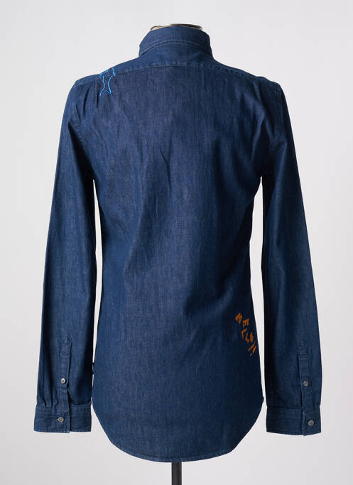 Chemise manches longues bleu PAUL SMITH pour homme