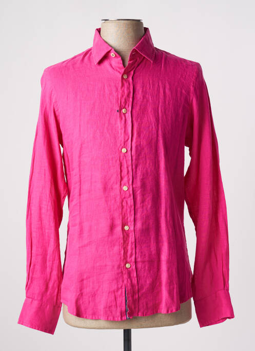 Chemise manches longues rose AT.P.CO pour homme