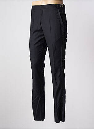 Pantalon slim taille à pinces taille normale noir PAUL SMITH homme