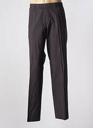 Pantalon chino fermeture zippée sous rabat avec crochet taille normale gris HUGO BOSS homme