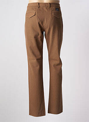 Pantalon chino tissage chiné taille normale marron PAUL SMITH homme