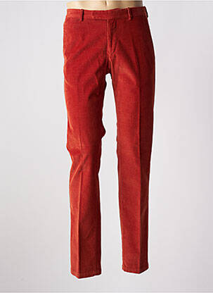 Pantalon chino fermeture zippée sous rabat avec crochet taille normale orange RALPH LAUREN homme