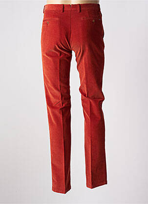 Pantalon chino fermeture zippée sous rabat avec crochet taille normale orange RALPH LAUREN homme