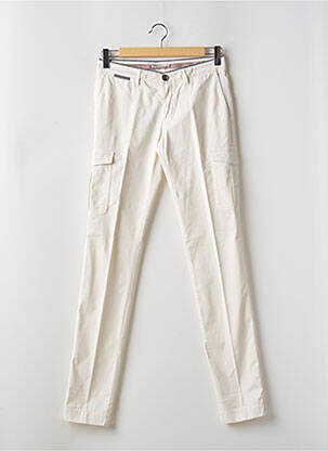 Pantalon cargo poches taille normale beige ELEVENTY homme